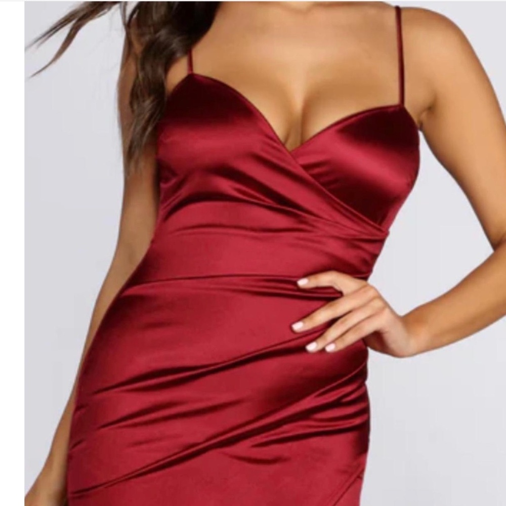 Windsor Red/Burgundy Dress